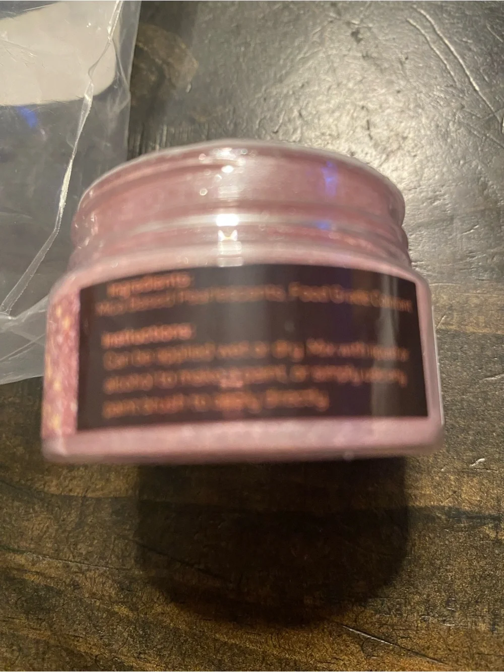 Light Pink Glitter - Edible Cosmetic Glitter (M243)